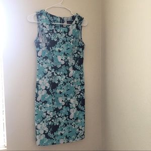 Floral dress.